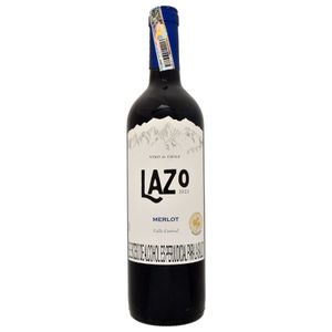 Vino Tinto Lazo Merlot 750 Ml