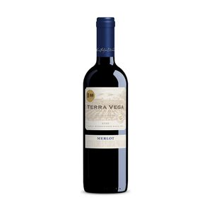 Vino Tinto Merlot Terra Vega Botella 750ml