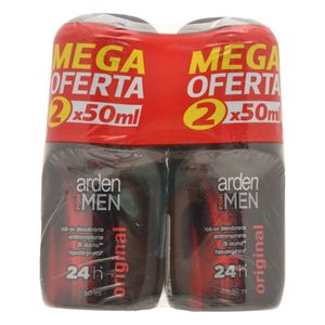 Desodorante Arden For Men Original Roll On 50 Ml X2 Unds