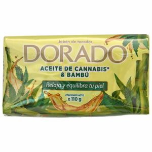 Jabón Dorado Cannabis & Bambu 110 G X2 Unds