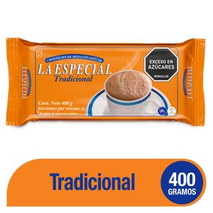 Chocolate LA ESPECIAL pastillado con azúcar (400 gr)