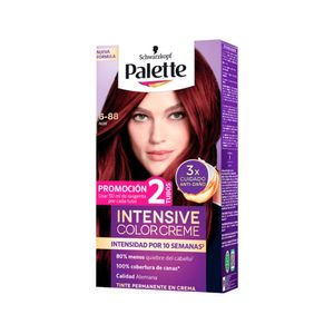 Tinte para cabello PALETTE tono rubí (2 und)