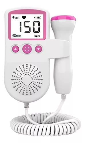 Imagen de Doppler Fetal Ultrasonido Monitor De Latidos Prenatal Bebe Rosa Betty35