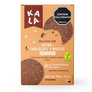 Galleta Kalá Avena Chocolate Nueces 210 G