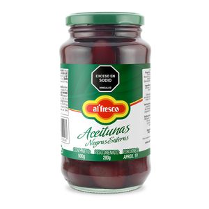 Aceituna Al'fresco Negra 500 G
