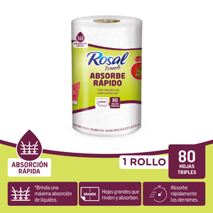 Toallas de cocina ROSAL practisec (80 und)