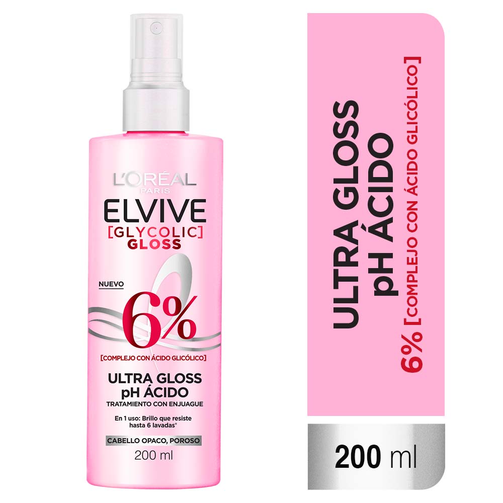 ACEITE ELVIVE ULTRAGLOSS GLYCOLIC 200 ML