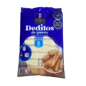 Deditos Medalla de Oro Queso 560 G 8X Unds