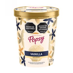 Helado Popsy Vainilla Gourmet 600G
