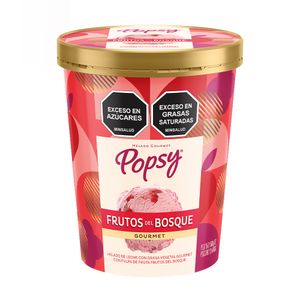 Helado Popsy Frutos del Bosque Gourmet 600 G