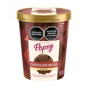 Helado Popsy Chocolate Belga Gourmet 600 G