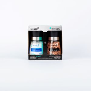 SAL NATUSAL ROSADA HIMALAYA KIT DUO 200g