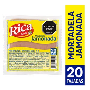 Mortadela Jamonada Rica 345 G