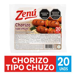 Chorizo T/Chuzo Zenu 1500 g 3 Paq