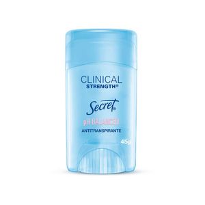Desodorante Antitranspirante Secret Clinical Strength PH Balanced 45 G