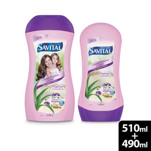 Shampoo Savital Fusión Proteínas 510 Ml