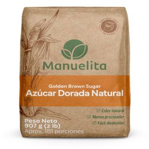 Azúcar MANUELITA dorada (907 gr)