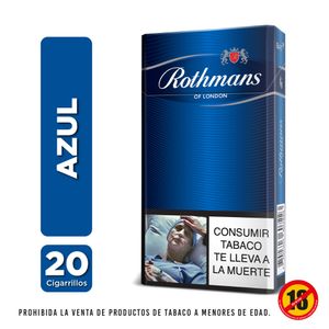 Cigarrillo Rothmans Azul Sks X20 Unds