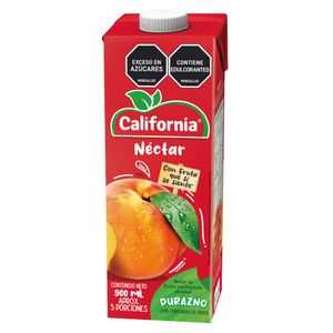 Néctar California Durazno Tetra 900ml