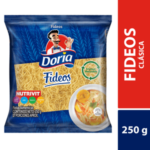 PASTA FIDEO DORIA CTE 250 g