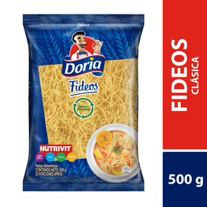 Pasta Doria Fideo 500 G
