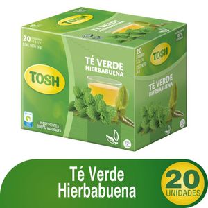 TE TOSH VDE HIERBA BUENA SOB X20un 24g