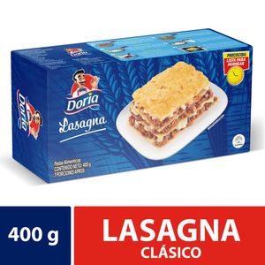 PASTA LASAÑA DORIA PRECOCIDA 400g