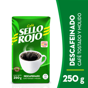 Café Sello Rojo Descafeinado 250 G