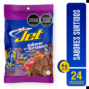 CHOCOLATINA JET MINI 24 un 6 g STDA