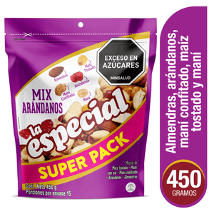 Pasabocas La Especial Arándanos Doy Pack 450 G