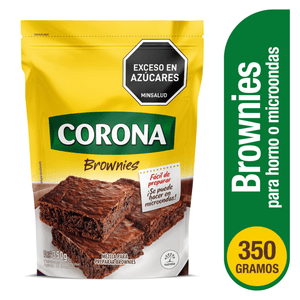 MEZCLA CORONA BROWNIES 350g