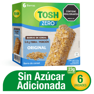 CEREAL TOSH BARR LYNE S/AZUCAR 23g X6un