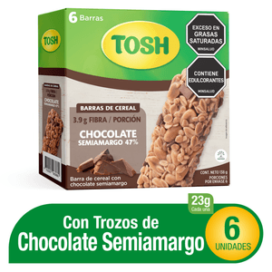 CEREAL TOSH BARR AVECHOC 23g X6un