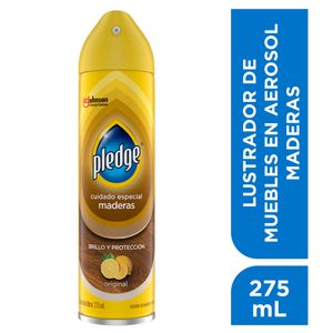 Lustrador de muebles Pledge Brillo y Protección original x275ml