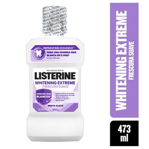 Enjuague Bucal LISTERINE® Whitening Extreme Frescura Suave 473 ml