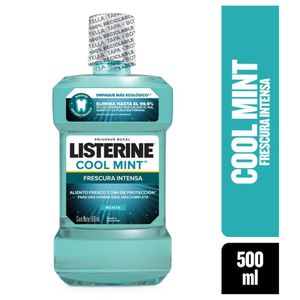 Enjuague Bucal LISTERINE® Coolmint Frescura Intensa 500ml