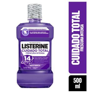 Enjuague Bucal LISTERINE® Cuidado Total Frescura Intensa 500 ml
