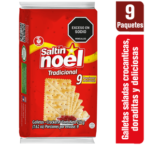 GALLETA SALTIN NOEL ROJO BS 9X4 216g