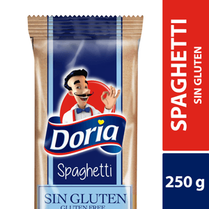 Pasta Doria Espagueti sin Gluten 250 G