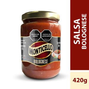 Salsa para pasta MONTICELLO bolognese (420 gr)