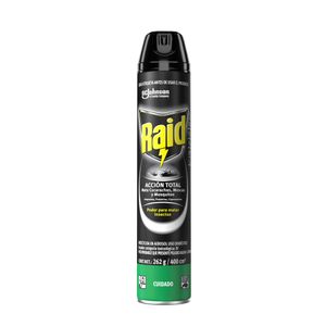 Insecticida Aerosol Acción Tot RAID 262 gr