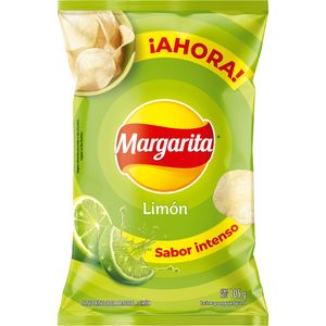 PASABOCA PAPA MARGARITA 105g, LIMON