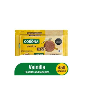 Chocolate CORONA vainilla pastillado (450 gr)