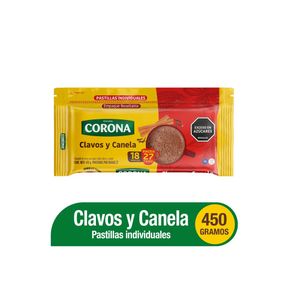 Chocolate CORONA clavos y canela (450 gr)
