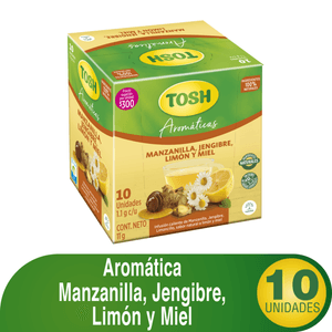 AROMATICA TOSH MANZANA-LIMON-JENGIBRE 11g