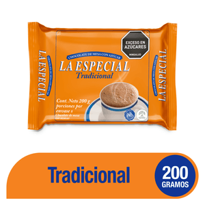 Chocolate LA ESPECIAL pastillado tradicional (200 gr)