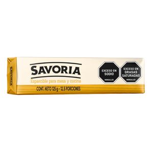 Esparcible Savoria Barra 125 g