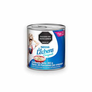 Leche condensada LA LECHERA original lata (393 gr)