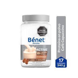 Proteína Benet Café Polvo Frasco X 340 Gr