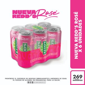 Cerveza REDDS rosé six pack (1614 ml)